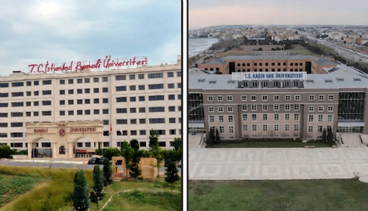 Kadir Has ve Rumeli Üniversitesi akademik kadro alıyor