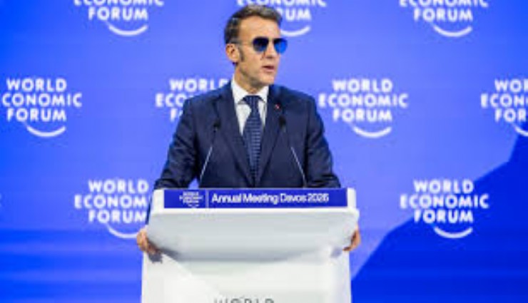 Macron'dan AB'nin ABD'ye karşı 