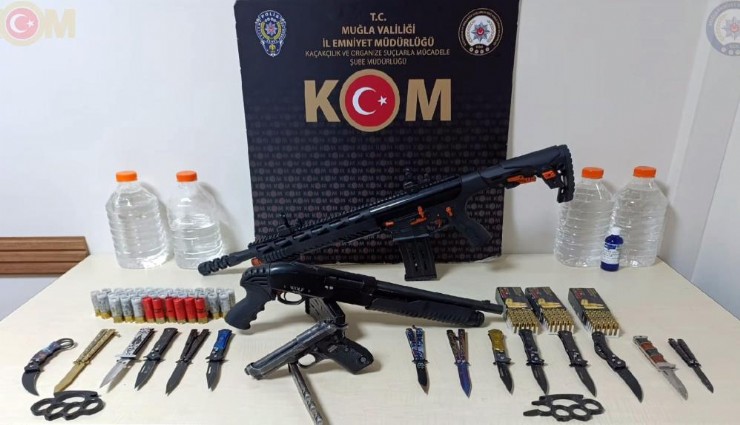 Muğla'da 'Daltonlar' ve 'Casperler' çetesine operasyon: 8 kişi tutuklandı