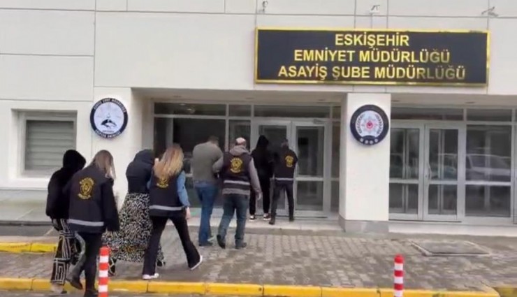 O hırsızlar Eskişehir'de yakalandı
