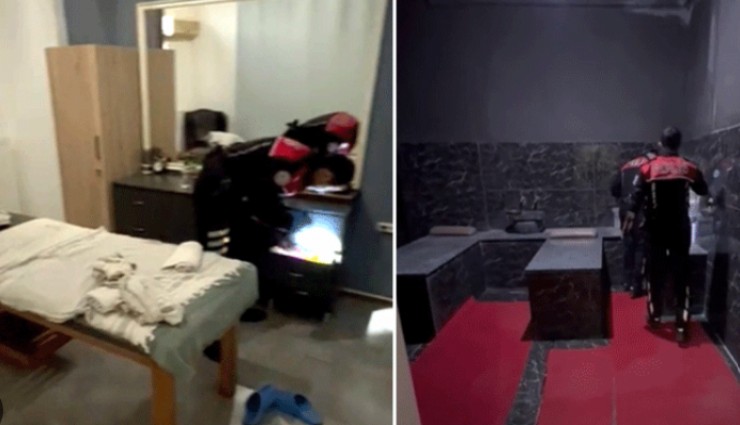 Salihli’de masaj salonuna fuhuş operasyonu: 2 gözaltı