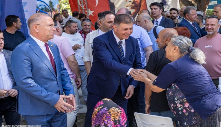 Sarnıç’ta 75 kilometrelik içme suyu hattının yüzde 25’i tamamlandı