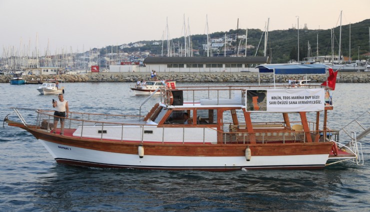 Sığacık Teos Marina Projesine sert tepki: Bu proje Sığacık'ın ölüm fermanıdır