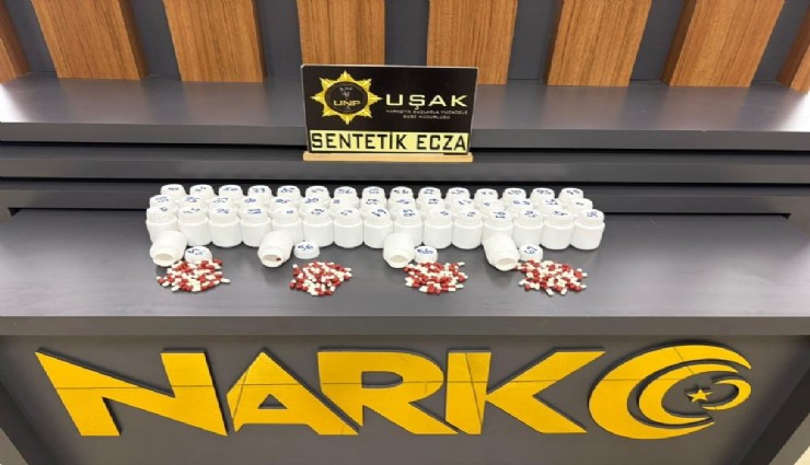Uşak’ta zehir tacirlerine operasyon:  6 kişiye tutuklama
