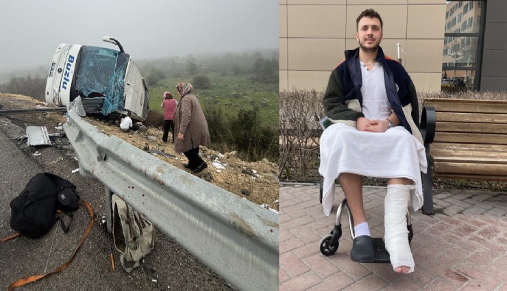 10 kişinin öldüğü kazadan kurtulan öğrenci konuştu: Şoför yolu bilmiyordu, kavşağa süratle girdi