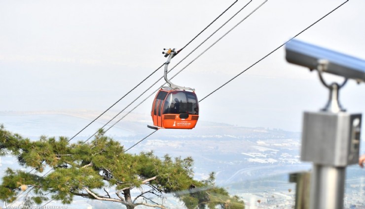 Balçova Teleferik Tesisleri’nde bakım zamanı