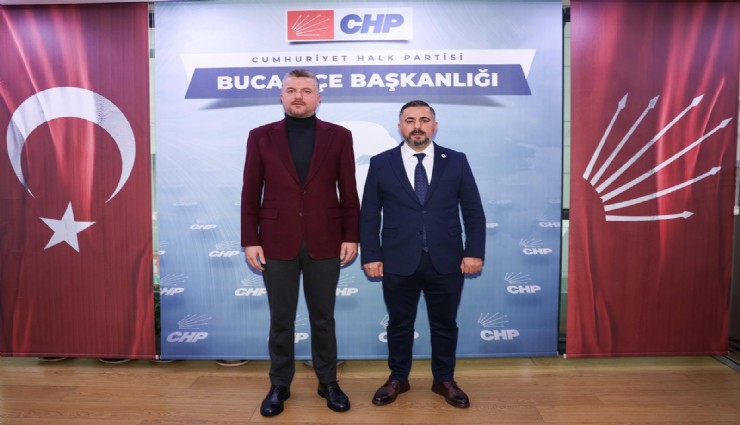 Başkan Görkem Duman’dan İlçe Başkanı Suat Bulut’a hayırlı olsun ziyareti