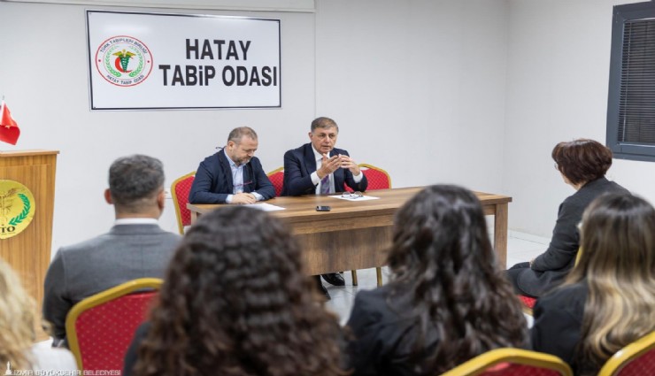Başkan Tugay: Türkiye Sağlıklı Kentler Birliği'ni Hatay'da toplayalım