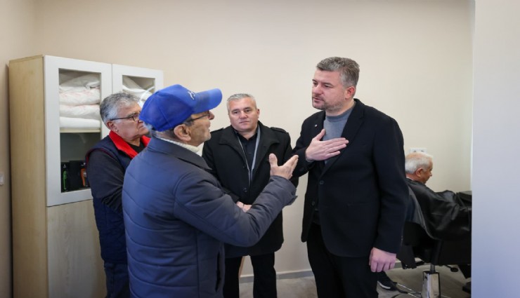 Buca’nın çınarları, yeni buluşma noktasında bir araya geldi