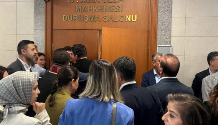 Çağlayan Adliyesi önünde gerginlik: Özgür Çelik’in davası ertelendi
