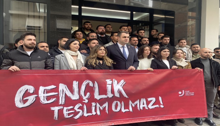 CHP’li gençlerden dava ve tutuklamalara tepki: Yargılanan Türk gençliğidir