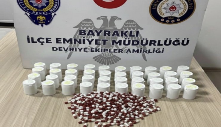 Durdurulan araçta 2 bin uyuşturucu hap ele geçirildi