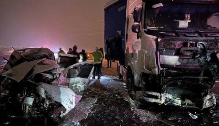 Erzurum’da trafik kazası: 4 Can kaybı
