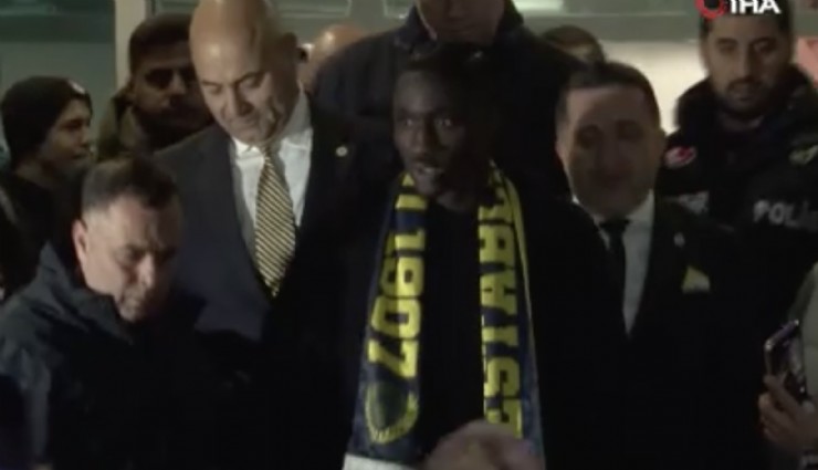 Fenerbahçe’nin yeni transferi Sidiki Cherif, İstanbul’da