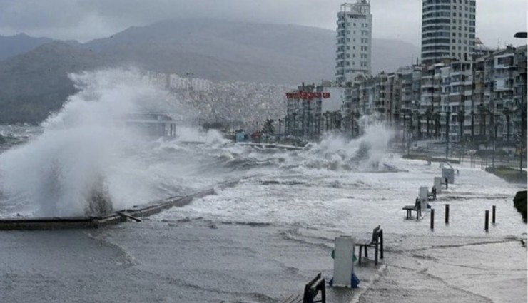 Meteoroloji'den İzmir için fırtına alarmı