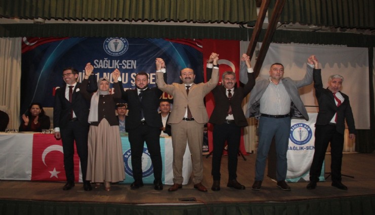 Sağlık-Sen İzmir 1 No’lu Şube’de Gencer Yılmaz yeniden başkan seçildi