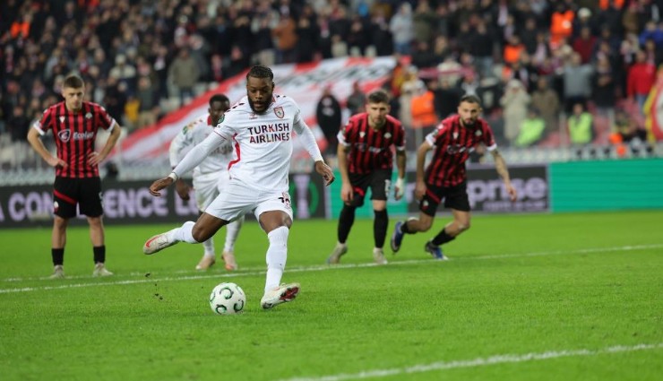 Samsunspor farklı turladı: 4-0