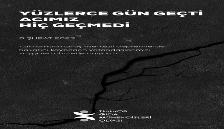 TMMOB Gıda Mühendisleri Odası’ndan 6 Şubat açıklaması: Afet bölgesinde gıda ve temiz suya erişim sağlanamadı