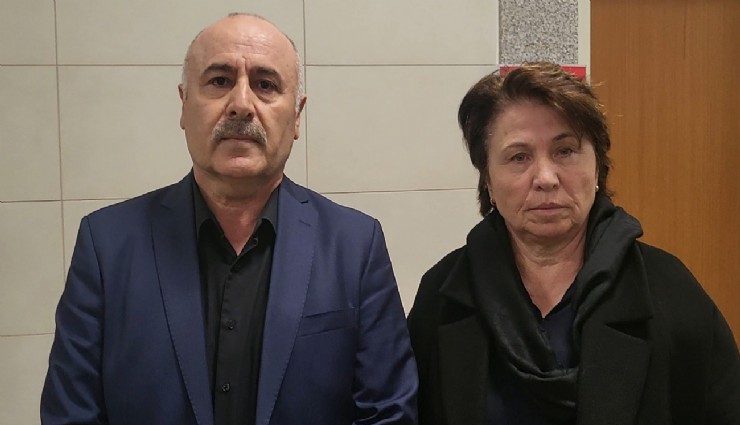 Torunlarını göremediklerini iddia eden acılı anne ve baba mahkemede: Evladımızın Emanetini İstiyoruz
