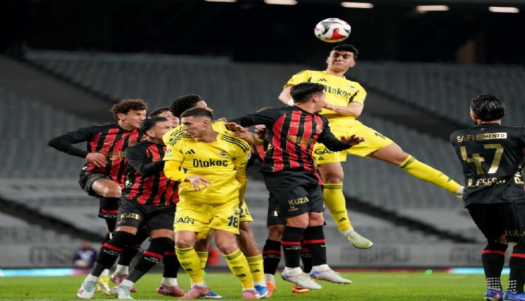 25 maç sonra F. Karagümrük'e mağlup oldular: Fenerbahçe'ye şok yenilgi: 2-0