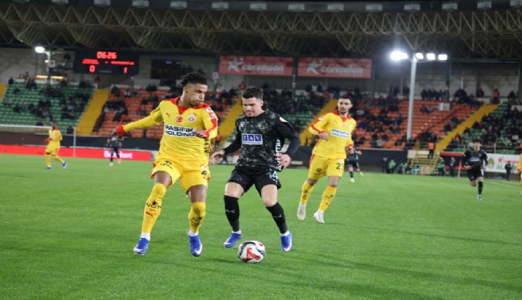 Alanyaspor'u 2-1 mağlup ettiler: Galatasaray kupada çeyrek finalde