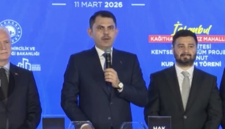 Bakan Kurum ’500 Bin Sosyal Konut’ projesinin İstanbul kura çekimleri için tarih verdi