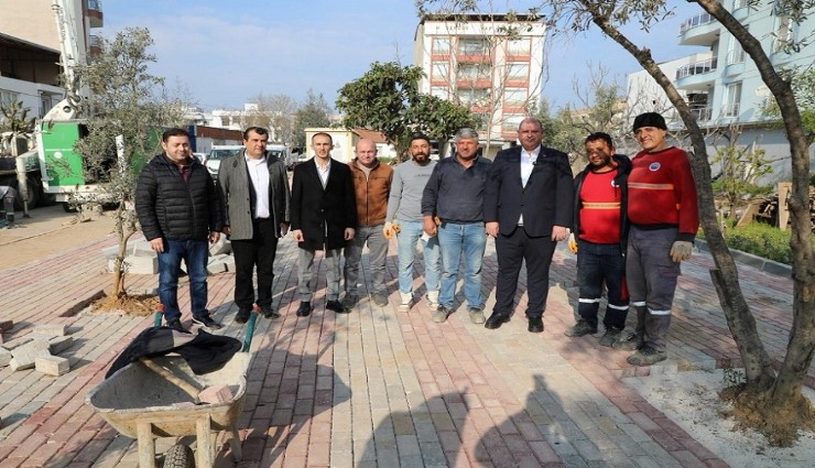 Başkan Çiçeksahada:  çalışmalar dolu dizgin sürüyor
