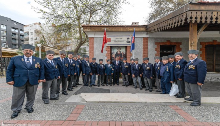 Başkan Tugay'dan şehit aileleri ve gazilere bayram ziyareti