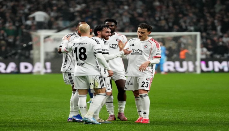 Beşiktaş evinde üç puana uzandı: 2-1