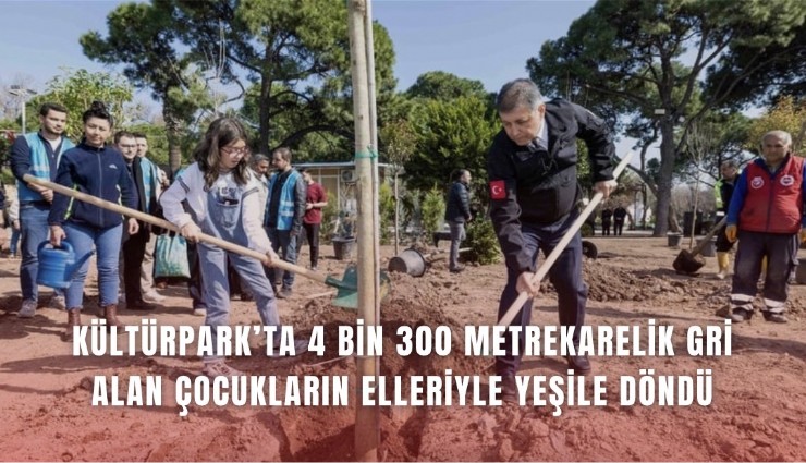 Beton söküldü, umut filizlendi