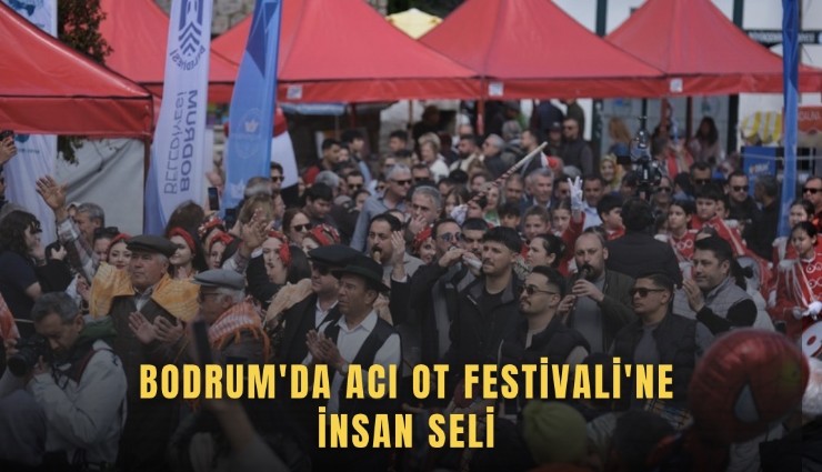 Bodrum'da Acı Ot Festivali'ne insan seli