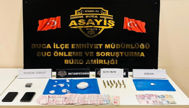 Buca polisi uyuşturucuya geçit vermedi: 2 şüpheli yakalandı