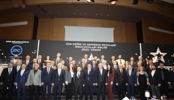 Demir ve demirdışı metaller sektöründe ihracat şampiyonları ödüllendirildi