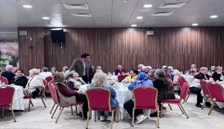 Huzurevinde iftar buluşması