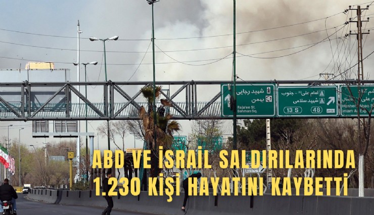 İran’da can kaybı artıyor: ABD ve İsrail saldırılarında 1.230 kişi hayatını kaybetti