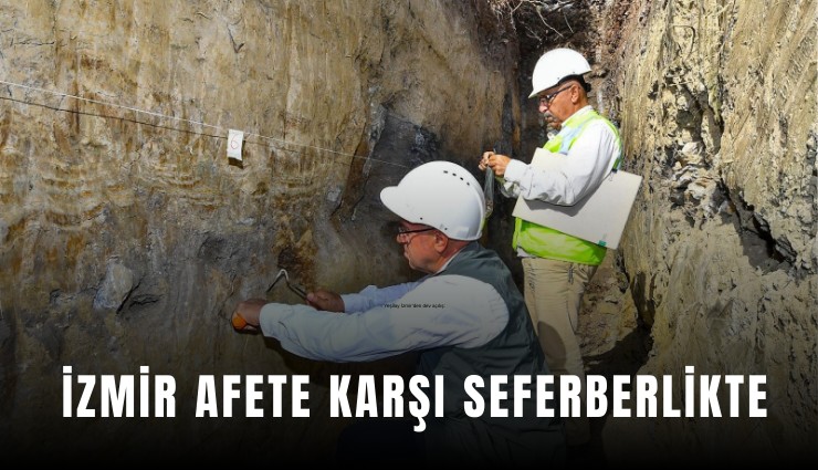 İzmir afete karşı seferberlikte