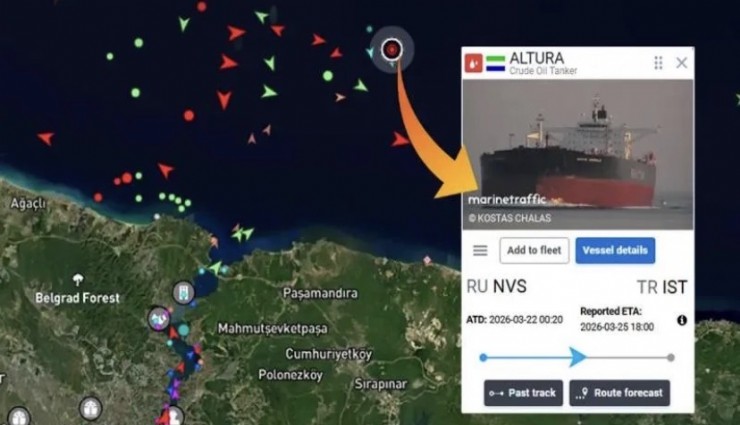 Karadeniz'de Türk tankerine drone isabet etti