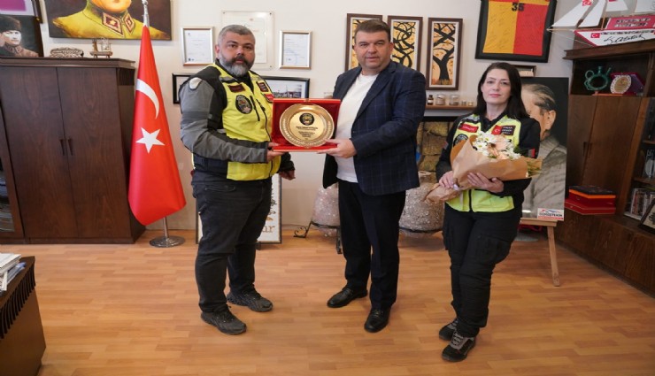 RİEDER Kulübü’nden Başkan İsmail Yetişkin’e teşekkür ziyareti