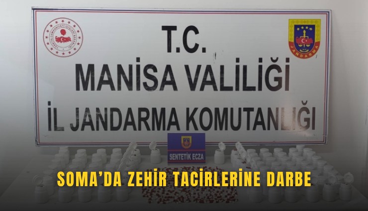Soma’da zehir tacirlerine darbe