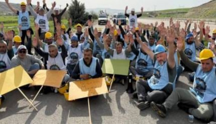 110 madenciye şafak gözaltısı! Yürüyerek Ankara'ya gelmişlerdi