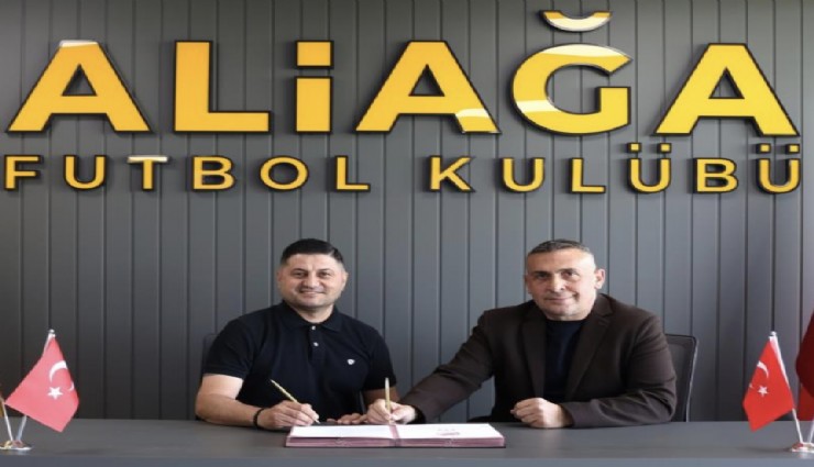 Aliağa FK'da yeni teknik direktör Çağdaş Çavuş