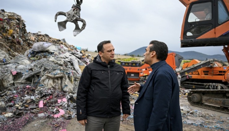 Başkan Eşki: Hacimli atıkları yok ederkendoğaya katkı sağlıyoruz
