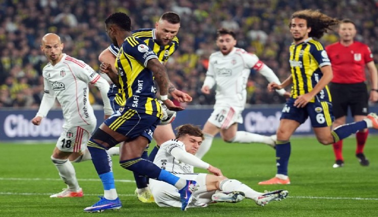 Beşiktaş'ı son dakika penaltısıyla yendiler: Fenerbahçe'ye uzatmada üç puan: 1-0