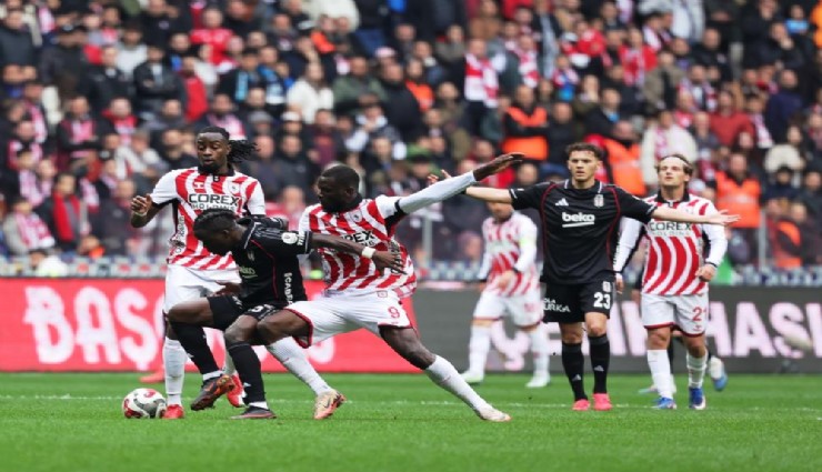 Beşiktaş, Samsun'dan eli boş dönüyor: 2-1