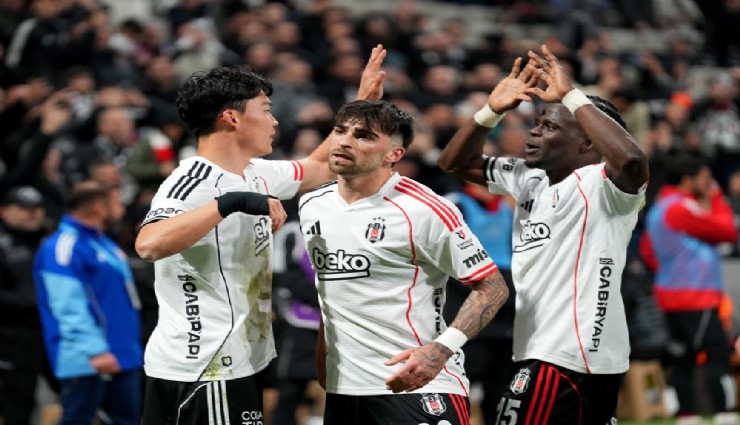 Beşiktaş'tan 4 gollü galibiyet