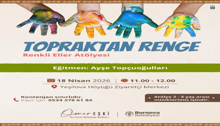 Bornova Belediyesi minikleri sanat, doğa ve tarih ile buluşturuyor