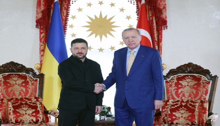 Erdoğan ile Zelenskiy görüşmesi başladı