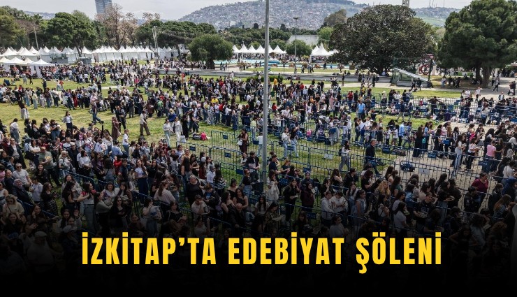 İZKİTAP’ta edebiyat şöleni