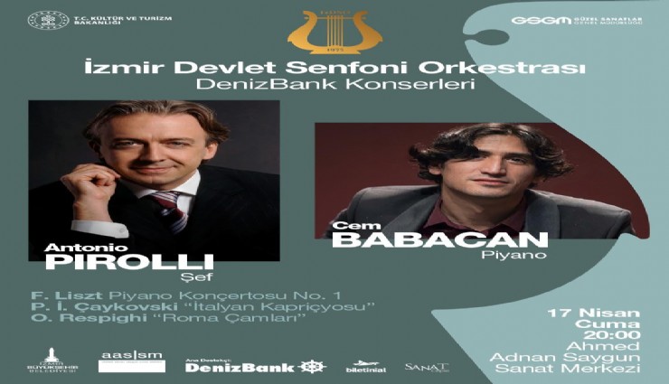 İzmir Devlet Senfoni Orkestrası 17 Nisan’da sahnede