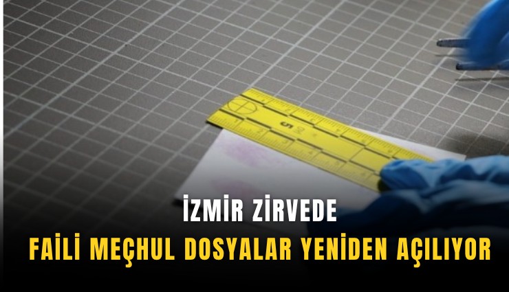 İzmir zirvede: Faili meçhul dosyalar yeniden açılıyor